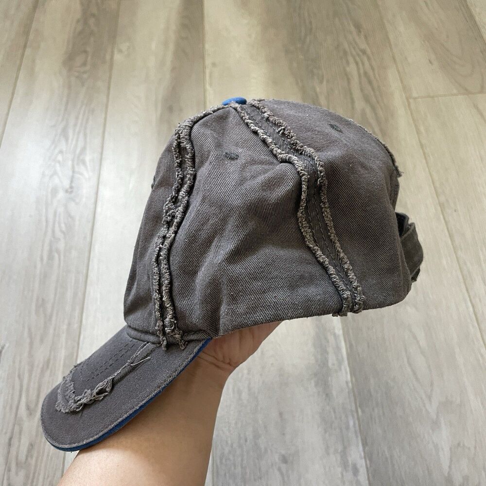Chicago Bears Hat melonwear distressed baseball unisex Gray (one size) football - Picture 3 of 5